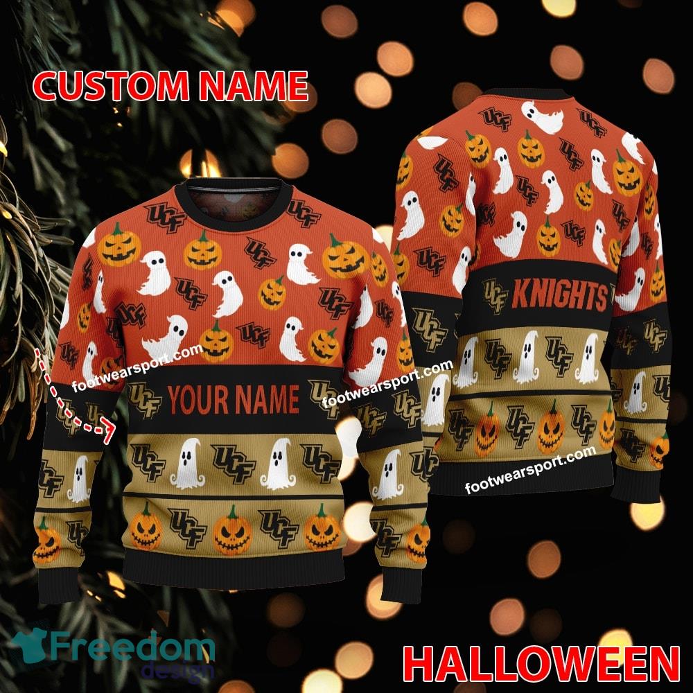 UCF Knights Personalized Halloween Ugly Christmas Sweater Gift For Adult image UCF Knights Personalized Halloween Ugly Christmas Sweater Gift For Adult - UCF Knights Personalized Halloween Ugly Christmas Sweater Gift For Adult