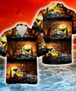 Union Pacific Steam Locomotive 4014 BIG BOY, Halloween Hawaiian Shirt