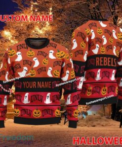 UNLV Rebels Personalized Halloween Ugly Xmas Sweater For Fans