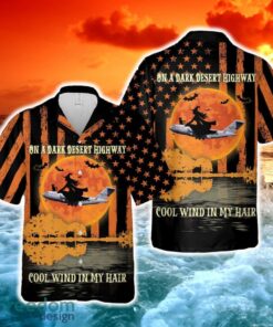 US Air Force Boeing C-17 Globemaster III 105 AW  New York ANG Halloween Hawaiian Shirt