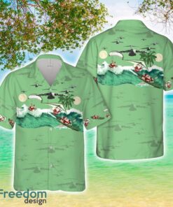 US Air Force Boeing C-17 Globemaster III Christmas Aloha 3D Hawaiian Shirt