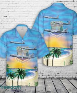 US Air Force KC-135R Stratotanker 6th Air Refueling Wing, 927th Air Refueling Wing, 58-0001 – MacDill AFB, FL Aloha 3D Hawaiian Shirt