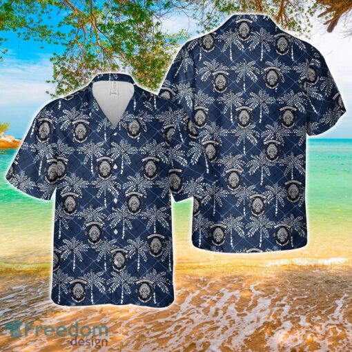 US Marine Corps APACHE Co. 1st Battalion, 5th Marines Aloha 3D Hawaiian Shirt Product Photo 1