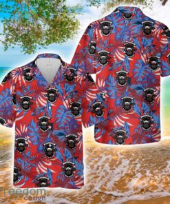 US Marine Corps BLACKFOOT Co. 1st Battalion, 5th Marines Aloha 3D Hawaiian Shirt