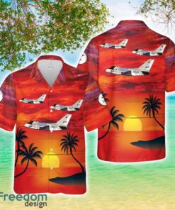 US Navy Lockheed S-3 Viking of VS-33 Aloha 3D Hawaiian Shirt