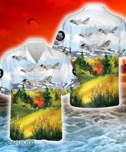 US Navy Lockheed S-3A Viking (BuNo 160583) from Anti-Submarine Squadron 37 (VS-37) Sawbucks Hawaiian Shirt