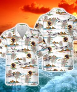 US Navy Lockheed S-3A Viking VS-21 Fighting Red Tails Hawaiian Shirt