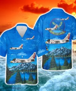 US Navy Lockheed S-3A Viking VS-24 Scouts, AJ701  160138. CVW-8, USS Nimitz CVN-68 – 1978 Hawaiian Shirt