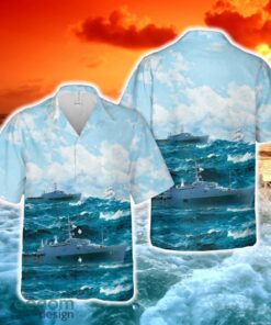 US Navy USS Austin (LPD-4) Hawaiian Shirt