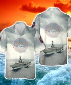US Navy USS Coral Sea (CV-43) Hawaiian Shirt