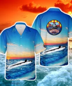 US Navy USS Tucson (SSN-770) Hawaiian Shirt