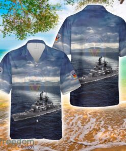 US Navy USS Whidbey Island (LSD-41) Aloha 3D Hawaiian Shirt