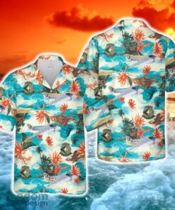 US Navy VA-165 Boomers (1977 USS Constellation) KA-6D Intruder Hawaiian Shirt