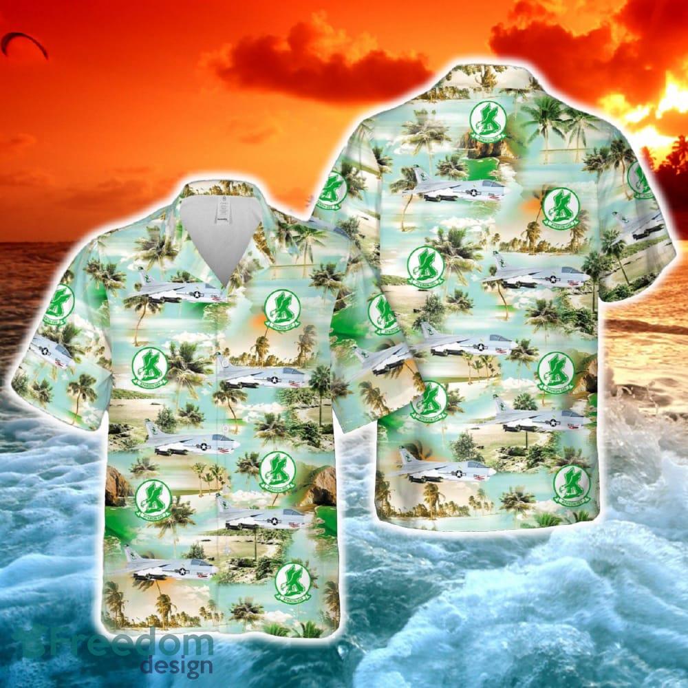US Navy VA 205 Green Falcons (1972) A 7B Corsair II Hawaiian Shirt image US Navy VA-205 Green Falcons (1972) A-7B Corsair II Hawaiian Shirt - US Navy VA-205 Green Falcons (1972) A-7B Corsair II Hawaiian Shirt-1