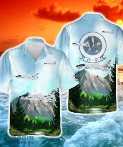 US Navy VF-51 Screaming Eagles F-8 Crusader Hawaiian Shirt