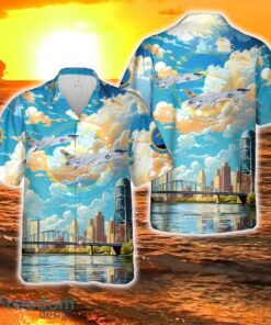 US Navy VF-62 F-8 Crusader Hawaiian Shirt