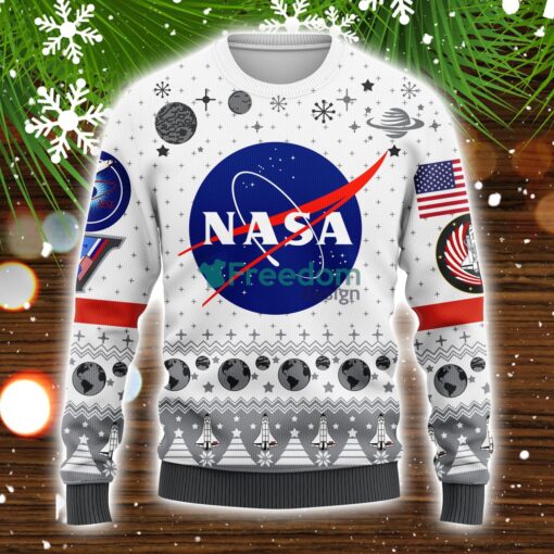 USA NASA Ugly Christmas Sweater Unisex Gift For Men And Women Product Photo 1