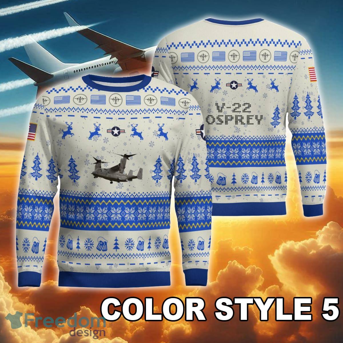 v-22-osprey-v22-new-pattern-aircraft-christmas-ugly-3d-sweater-for-veteran-4.jpg V-22 Osprey V22 New Pattern Aircraft Christmas Ugly 3D Sweater For Veteran - V-22 Osprey V22 Ugly Christmas Sweater AOP Photo 5