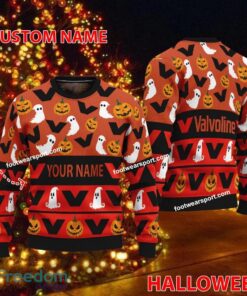 Valvoline Personalized Halloween Knitted Christmas Sweater Gift For Adult