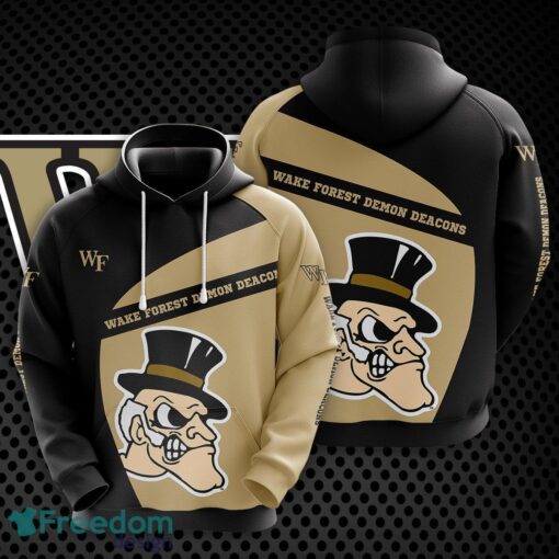 Wake Forest Demon Deacons 3D Hoodie For Fans New Trending All OVer Print - Wake Forest Demon Deacons 3D Hoodie For Fans New Trending All OVer Print