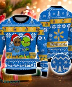 Walmart Grinch And Groot Friends Ugly Christmas Sweater For Men Women Fans Gift Christmas