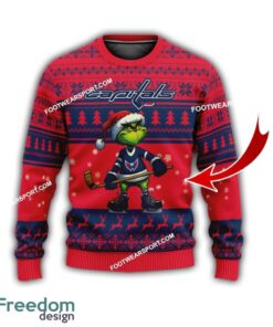 Washington Capitals Multi Grinch Ugly Christmas Sweater Gift For Men And Women Washington Capitals Multi Grinch Ugly Christmas Sweater Gift For Men And Women
