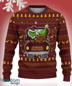 Washington Commanders Grinch Driving Funny 3D Ugly Christmas Sweater For Men Women