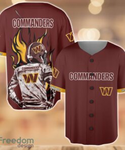 Washington Commanders Wave Player Baseball Jersey Shirt For Team Product Photo 1