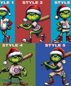 Washington Nationals Player Grinch Knitted Christmas Sweater AOP Gift Holidays image Washington Nationals Player Grinch Knitted Christmas Sweater AOP Gift Holidays - Washington NationalsMulti Grinch Ugly Christmas Sweater Gift Adult Photo 3