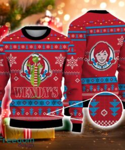 Wendy’s Grinch Funny Ugly Christmas Sweater For Men Women Fans Gift Christmas