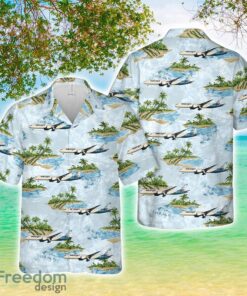 WestJet Boeing 787-9 Dreamliner Aloha 3D Hawaiian Shirt