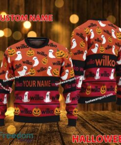 Wilko Personalized Logo Pattern Ugly Christmas 3D Sweater Gift For Men And Women