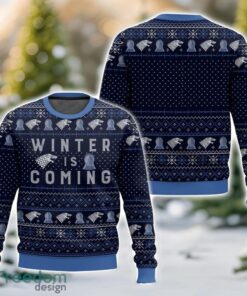 “Winter is coming”, Game of Throne Christmas Ugly Christmas Sweater 3D All Printed Sweater Christmas Gift