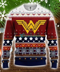 Wonder Woman 3D Christmas Sweater Amazing Gift Idea Christmas Party Gift Product Photo 1