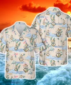 WWI US Navy CPO Badge Hawaiian Shirt