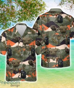 WWII D-Day Paratroopers Field Gear Package Aloha 3D Hawaiian Shirt