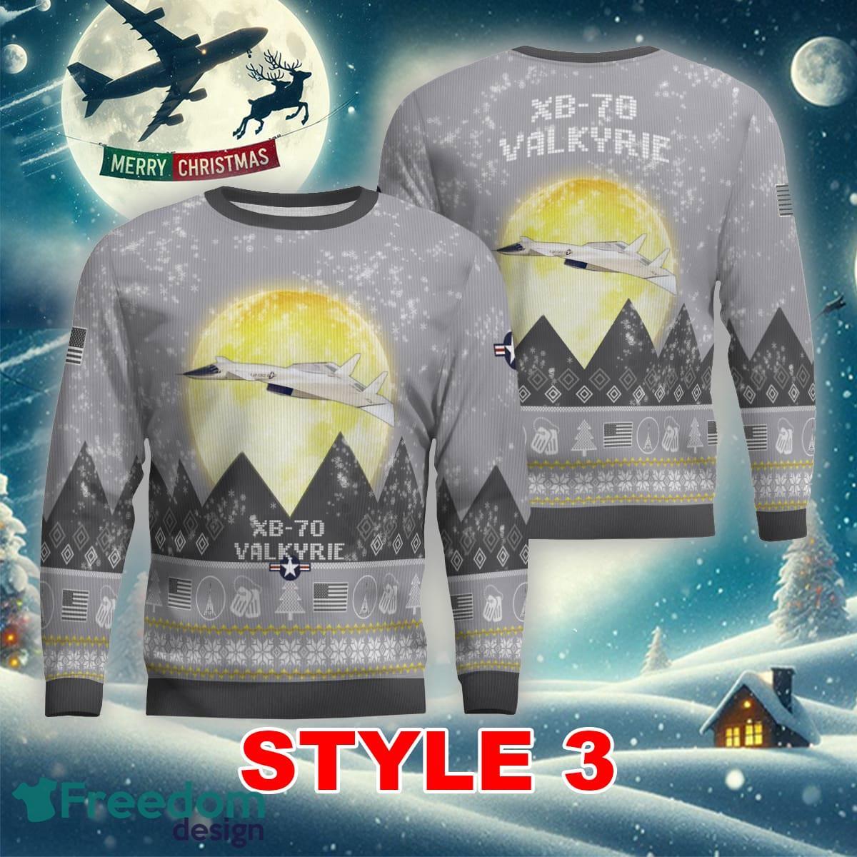 XB 70 Valkyrie XB70 Aircraft Moonlight Multi Color Ugly Christmas Sweater Gift For Men And Women image XB-70 Valkyrie XB70 Aircraft Moonlight Multi Color Ugly Christmas Sweater Gift For Men And Women - XB-70 Valkyrie XB70 Aircraft Moonlight Ugly Christmas Sweater_21