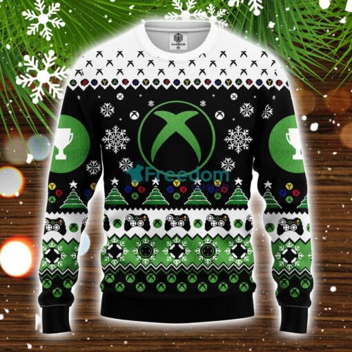 Xbox 360 Ugly Christmas Sweater Amazing Gift Idea Christmas Party Gift Product Photo 1