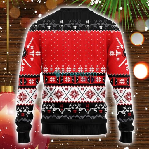 Xmas Deadpool Ugly Christmas Sweater Amazing Gift Idea Christmas Party Gift Product Photo 2