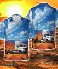 YRC Freight Peterbilt 579 Hawaiian Shirt