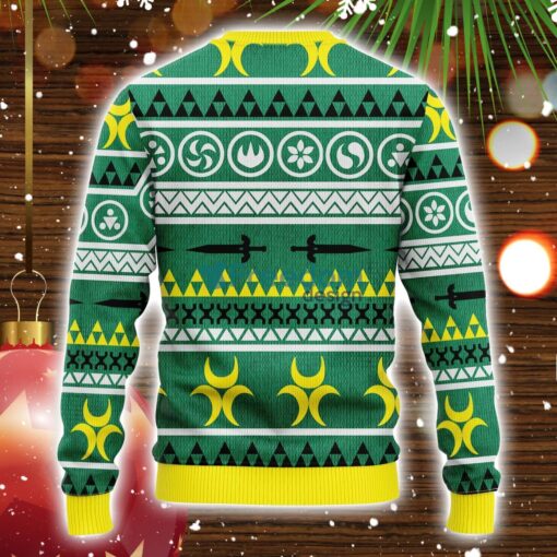 Zelda Green Yellow Ugly Christmas Sweater Amazing Gift Christmas Gift For Men And Women Product Photo 2