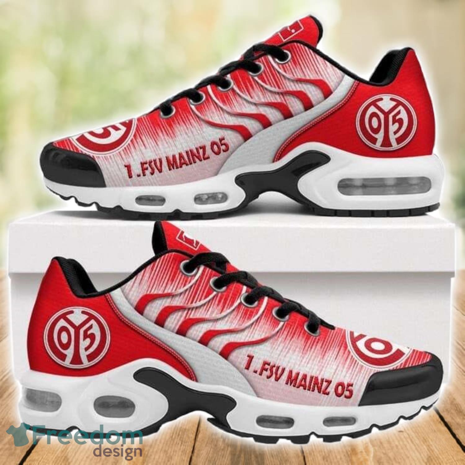 1. FSV Mainz 05 Ultra Air Cushion Sports Shoes Custom Name For Men And Women TN Shoes Sneakers image 1. FSV Mainz 05 Ultra Air Cushion Sports Shoes Custom Name For Men And Women TN Shoes Sneakers Product Photo 1