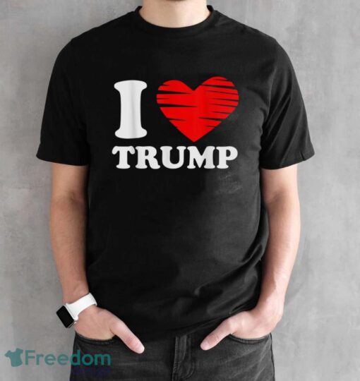 4Th Of July Election Love Trump T-Shirt - Black Unisex T-Shirt