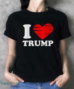 4Th Of July Election Love Trump T-Shirt - Ladies T-Shirt