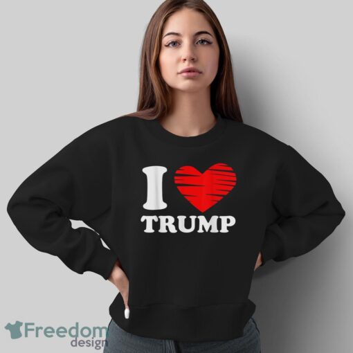 4Th Of July Election Love Trump T-Shirt - Sweatshirt