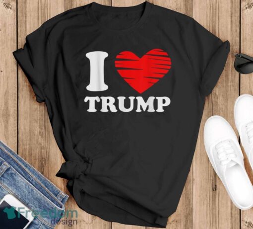 4Th Of July Election Love Trump T-Shirt - Black T-Shirt