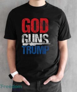 4Th Of July – Patriot Republican Pride Usa God Guns Trump T-Shirt - Black Unisex T-Shirt