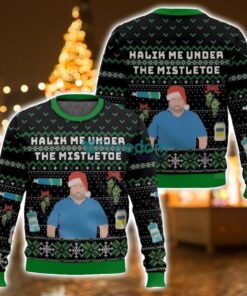 90-Day Fiance Big Ed “Halik Me Under the Mistletoe” 3D Ugly Christmas Sweater For Men And Women Christmas Season Gift