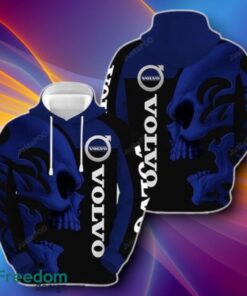 Ab Volvo Skull Black Blue 3D Hoodies Unique Gift
