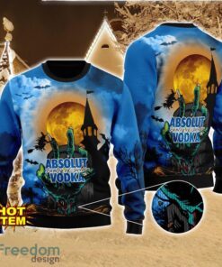 Absolut Vodka Halloween 3D Sweater Halloween Gift For Men And Women